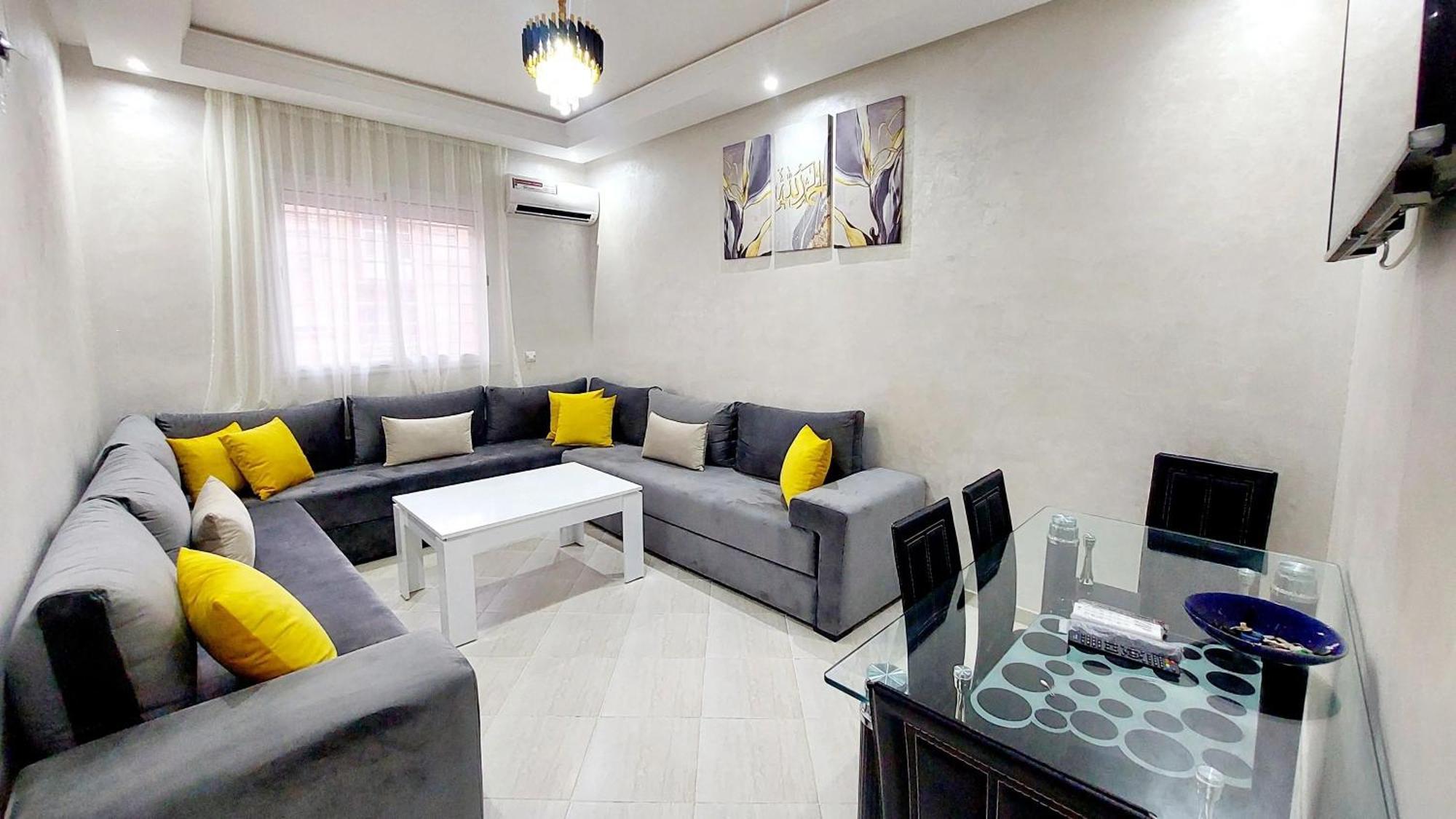 Modern Family Apartment Near Airport Marakeş Dış mekan fotoğraf